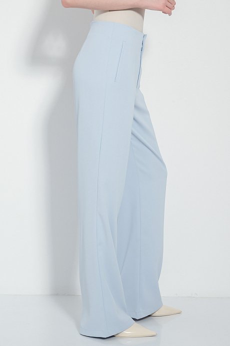 Wide leg παντελόνι