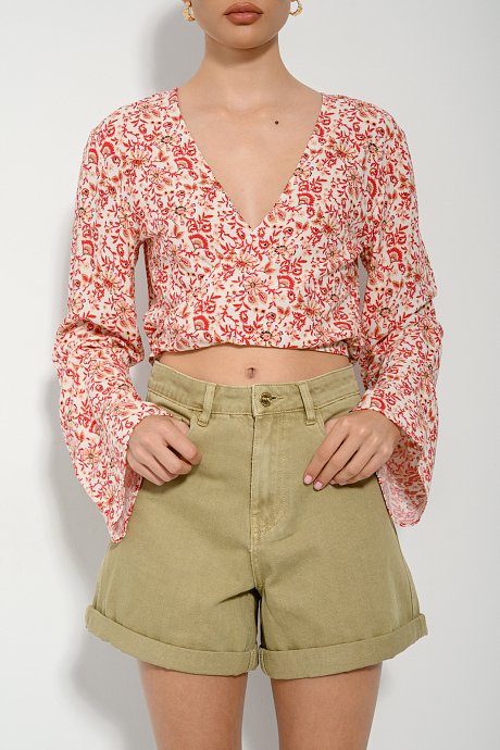 Mom fit ντένιμ σορτς