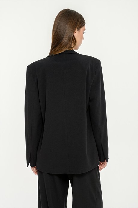 Oversized double breasted blazer