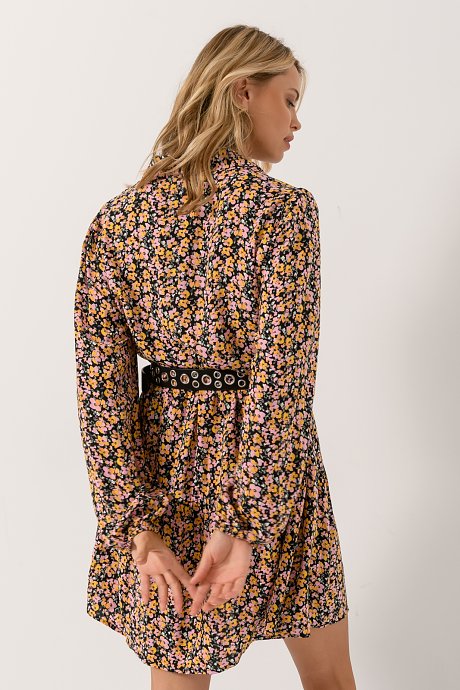 Mini chemise floral dress