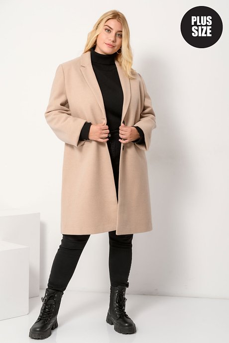Coat in a straight line