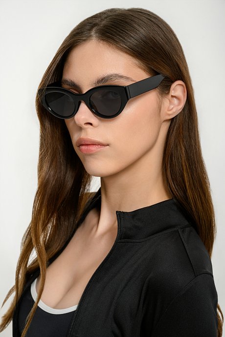 Γυαλιά ηλίου cat eye μαύρα