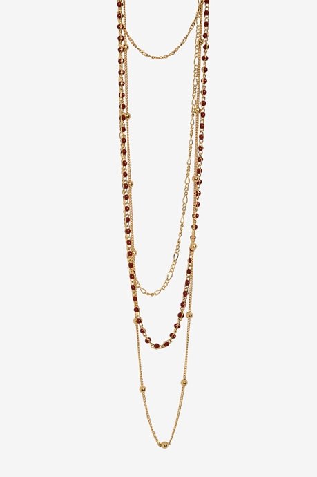 Set of chain necklaces