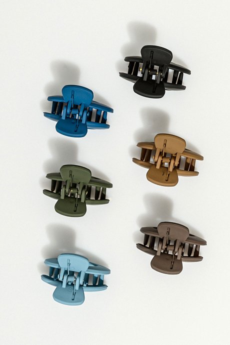 Set of hair claw clips