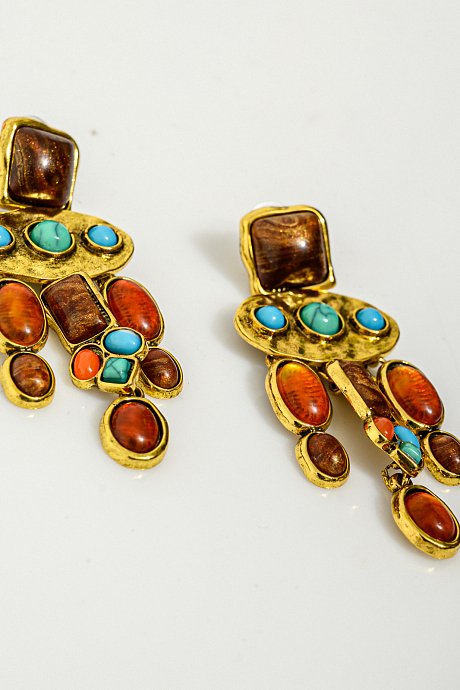 Colorful earrings