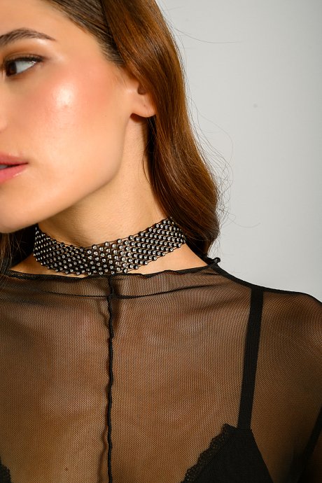 Choker with strass