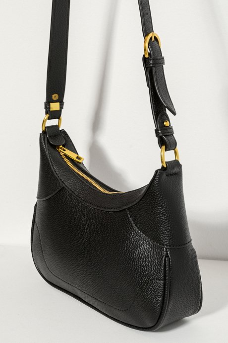 Bag with leather effect