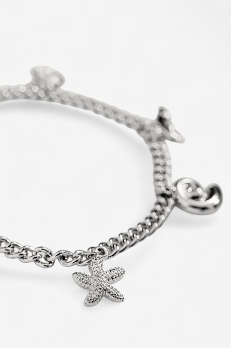 Βραχιόλι αλυσιδα με καλοκαιρινά charms