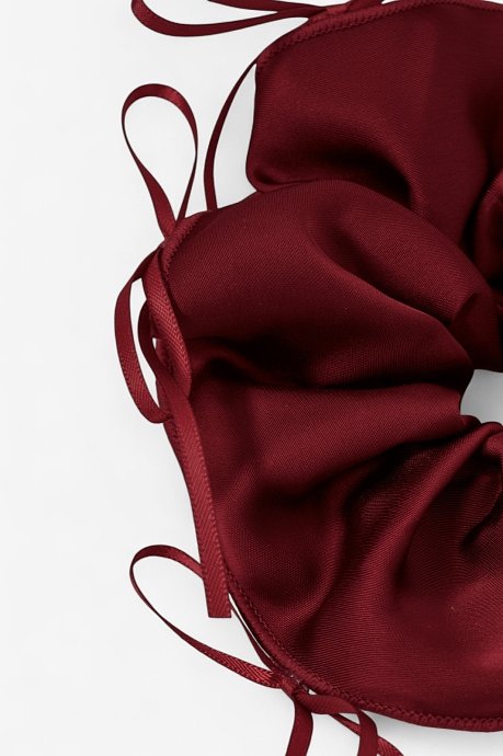 Scrunchie λαστιχάκι μαλλιών με φιόγκους