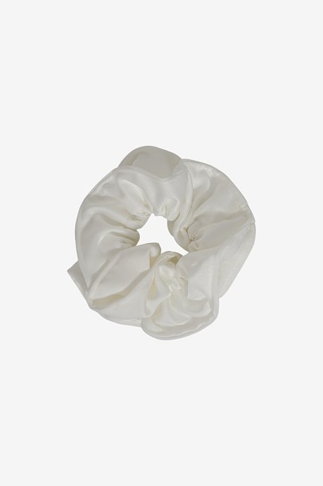 Scrunchie λαστιχάκι μαλλιών με σατινέ υφή