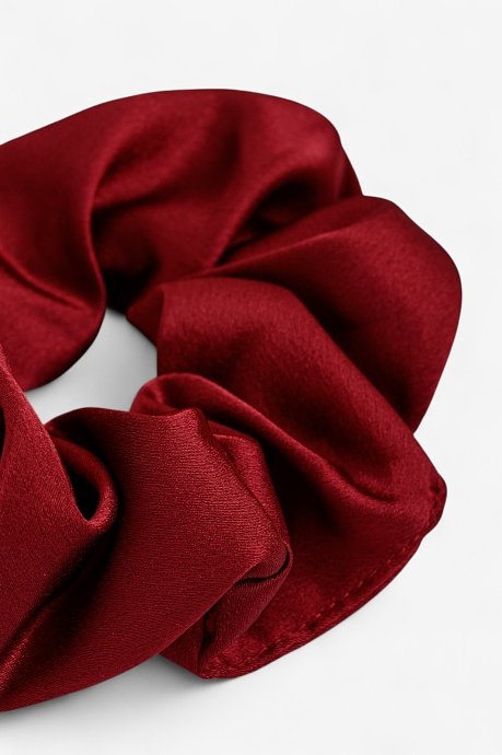 Σετ 3 scrunchies λαστιχάκια μαλλιών με σατινέ υφή