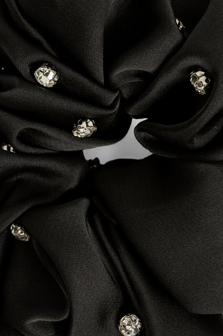 Scrunchie λαστιχάκι μαλλιών με στρας