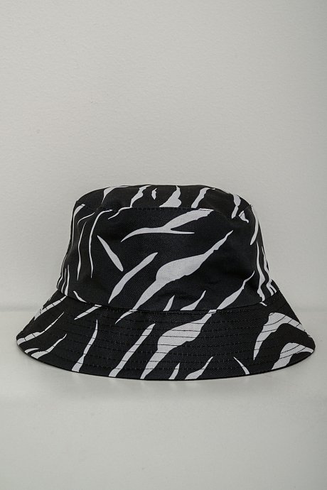 Bucket καπέλο με zebra print