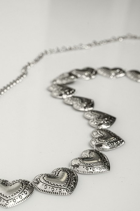 Waist chain with hearts