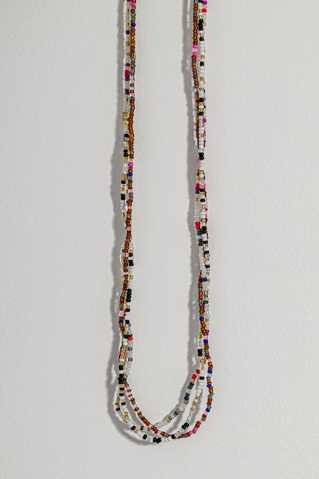 Necklace- waist belt with beads