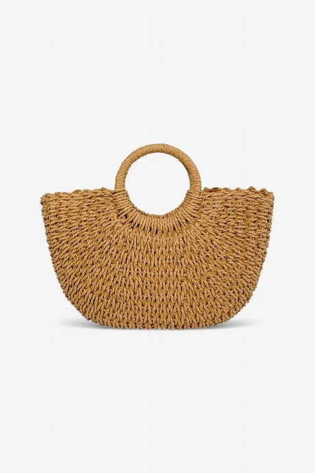 Ψάθινη τσάντα χειρός shopper